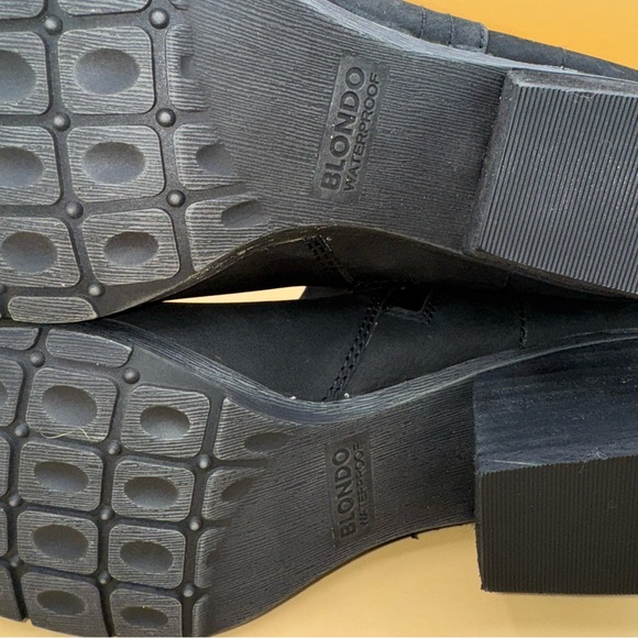 Blondo‎ Valli Waterproof Black Leather Bootie, Women’s 8.5, New with scuff - Picture 8 of 15